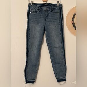 Liverpool Dark Blue Women's Skinny Jeans